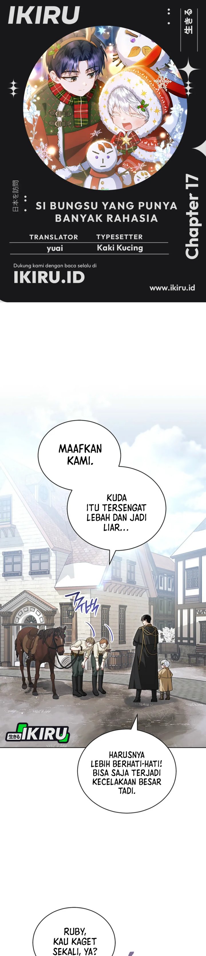 The Youngest Hides Way Too Much Chapter 17 Bahasa Indonesia