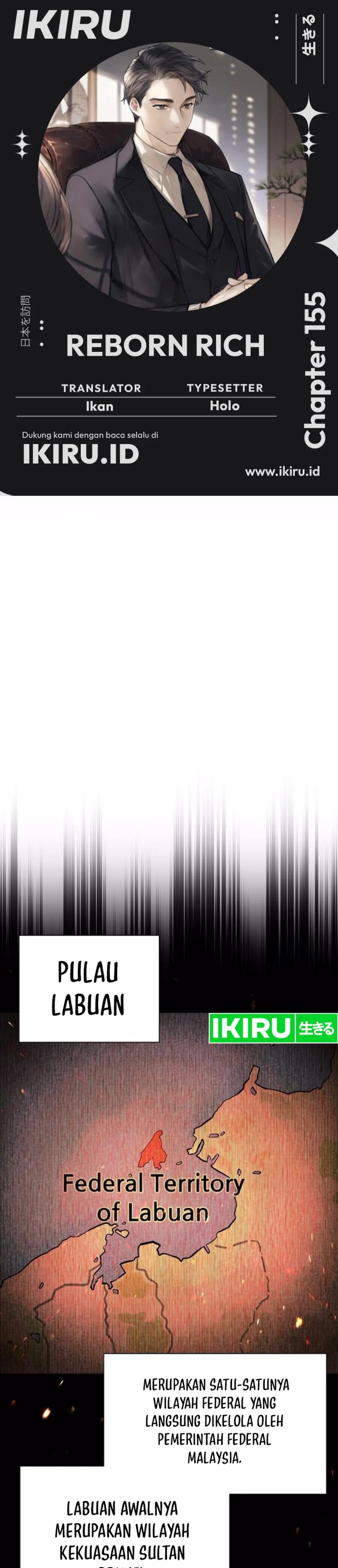 The Youngest Son Of A Rich Family (Reborn Rich) Chapter 155 Bahasa Indonesia