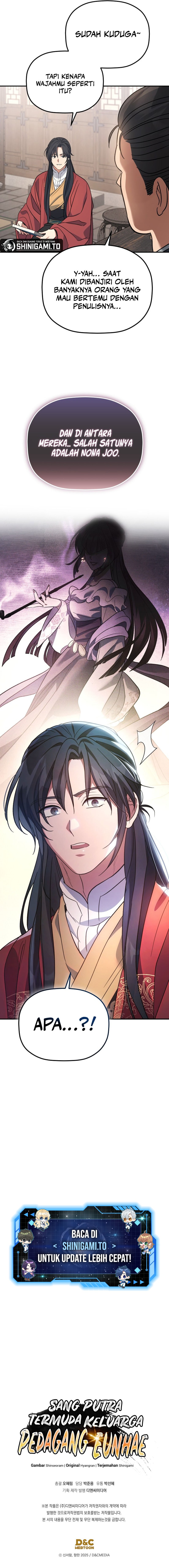 The Youngest Son of the Eunhae Merchant Group Chapter 36 Bahasa Indonesia