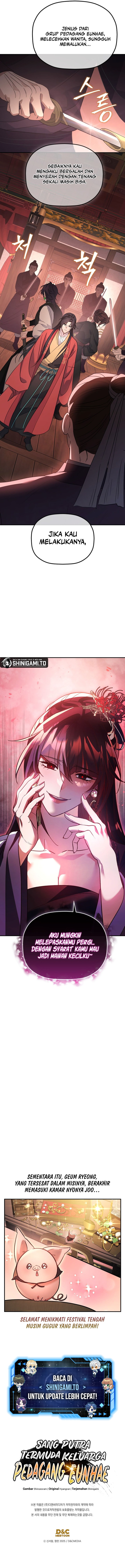 The Youngest Son of the Eunhae Merchant Group Chapter 38 Bahasa Indonesia