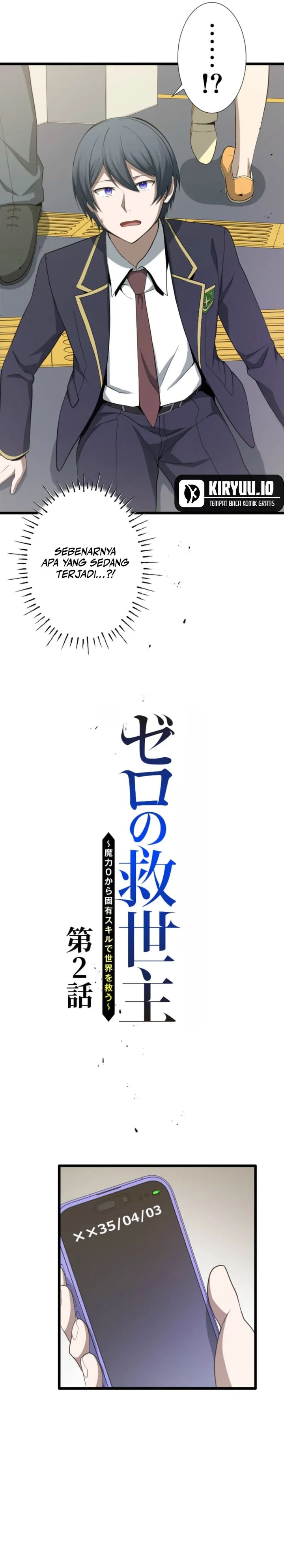 The Zero-Magic Savior: Using My Unique Skill to Save the World Chapter 02 Bahasa Indonesia