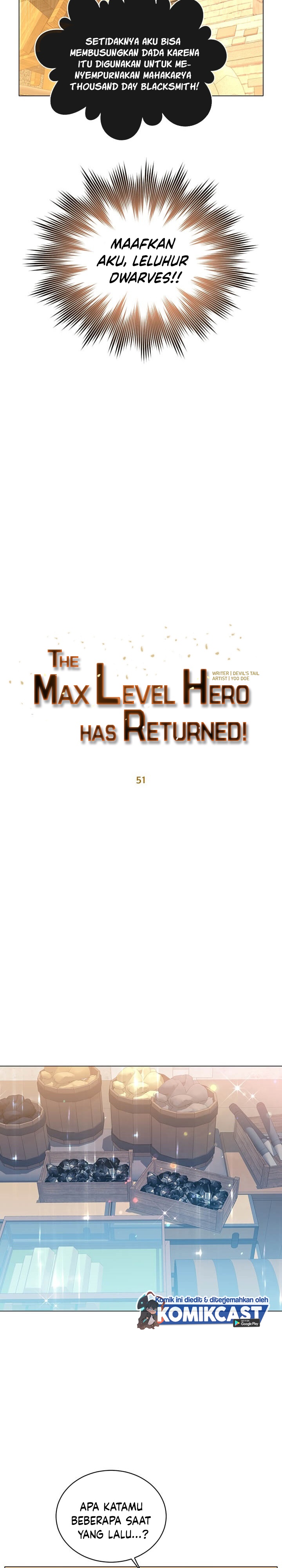 The MAX Leveled Hero Will Return! chapter 51