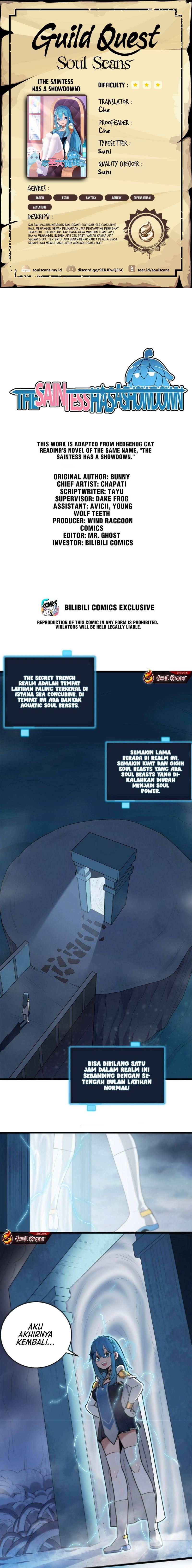 This Saint Has a Showdown Chapter 08 Bahasa Indonesia