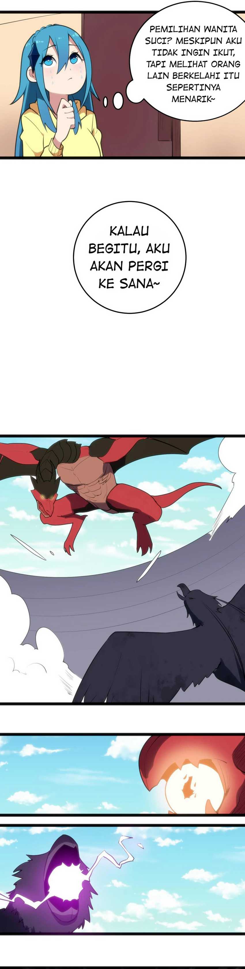 This Saint Has a Showdown Chapter 49 Bahasa Indonesia