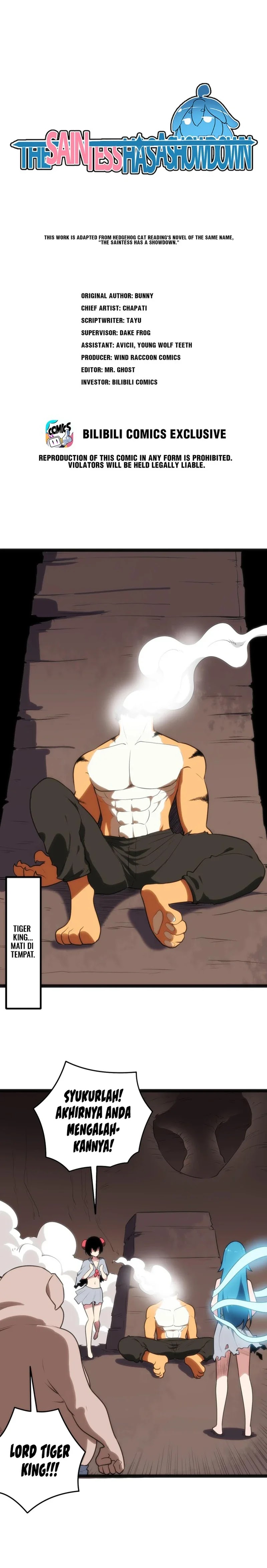 This Saint Has a Showdown Chapter 81 Bahasa Indonesia