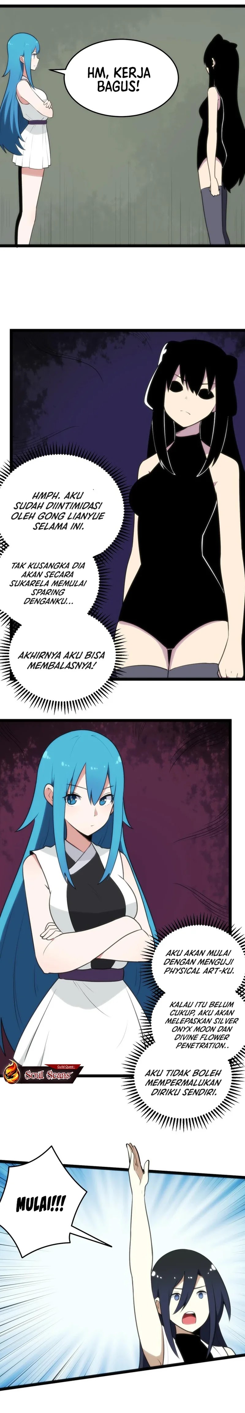 This Saint Has a Showdown Chapter 81 Bahasa Indonesia