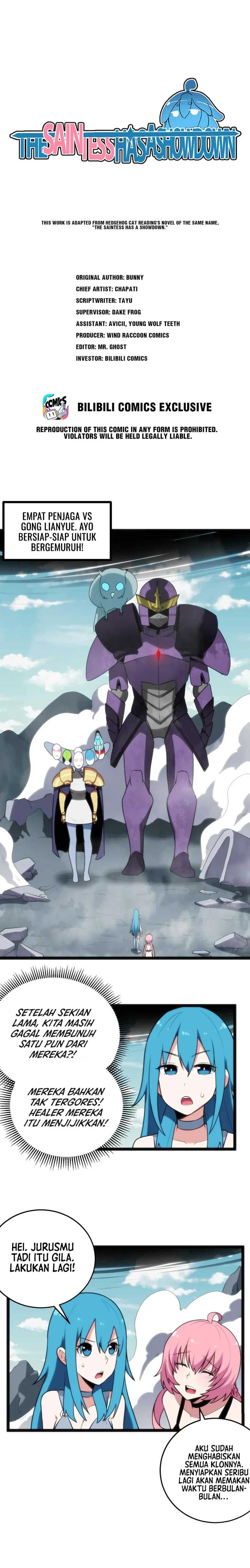 This Saint Has a Showdown Chapter 97 Bahasa Indonesia