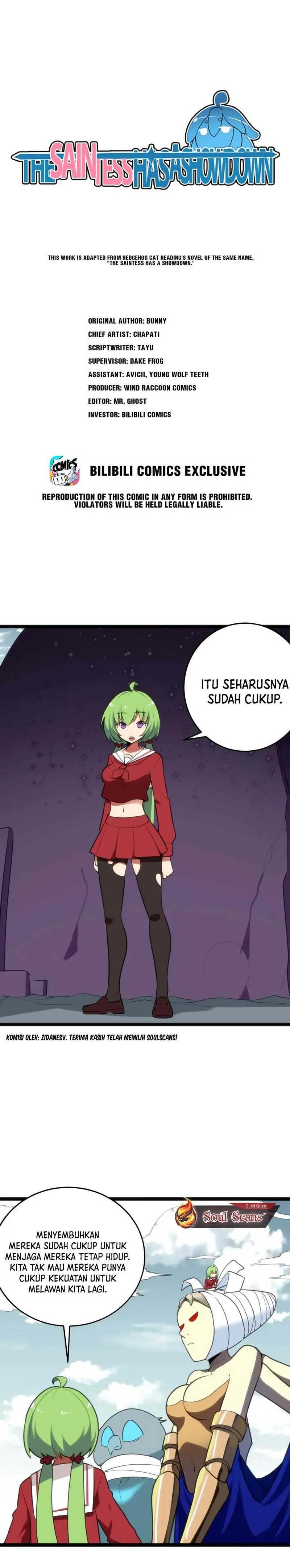 This Saint Has a Showdown Chapter 103 Bahasa Indonesia