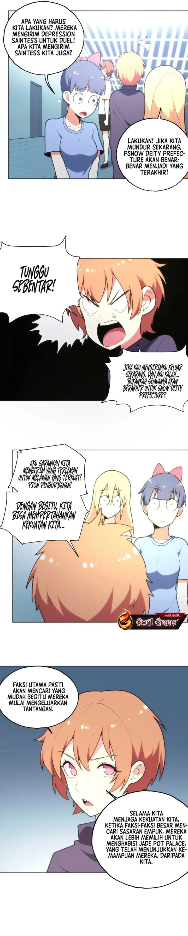 This Saint Has a Showdown Chapter 151 Bahasa Indonesia