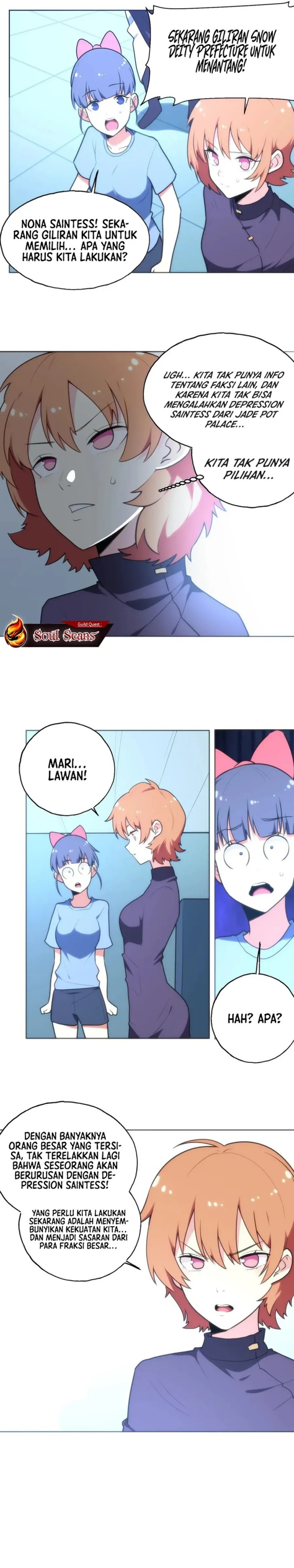 This Saint Has a Showdown Chapter 151 Bahasa Indonesia