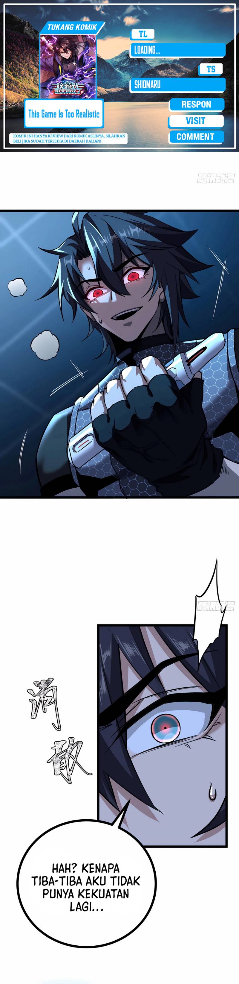 This Game Is Too Realistic Chapter 09 Bahasa Indonesia