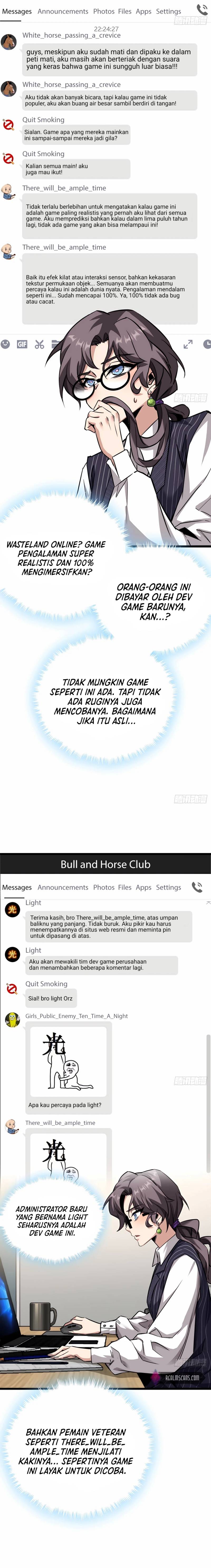 This Game Is Too Realistic Chapter 09 Bahasa Indonesia