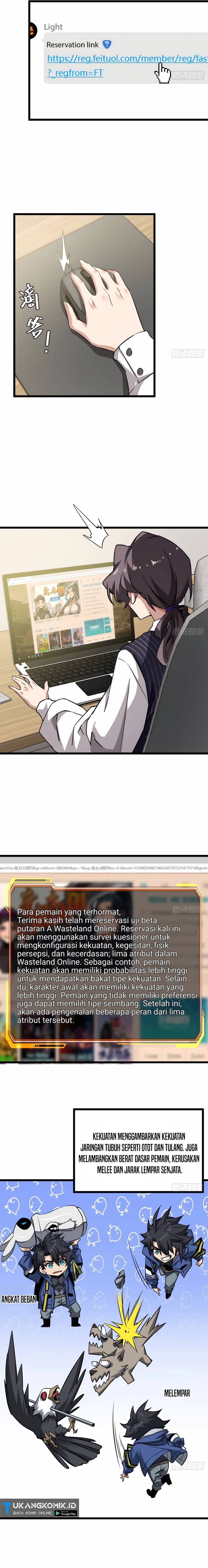 This Game Is Too Realistic Chapter 09 Bahasa Indonesia