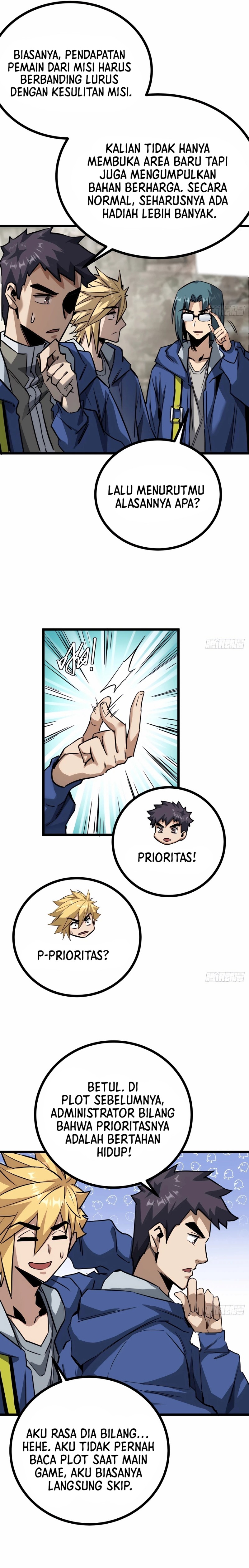 This Game Is Too Realistic Chapter 12 Bahasa Indonesia