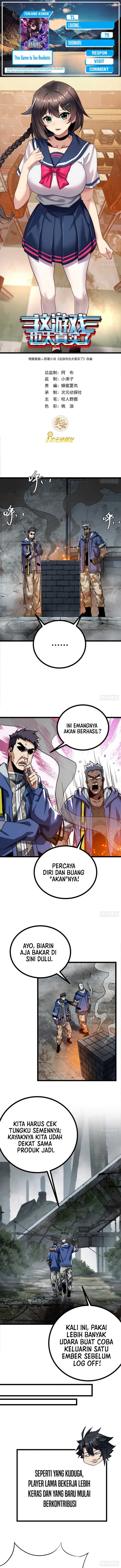 This Game Is Too Realistic Chapter 24 Bahasa Indonesia