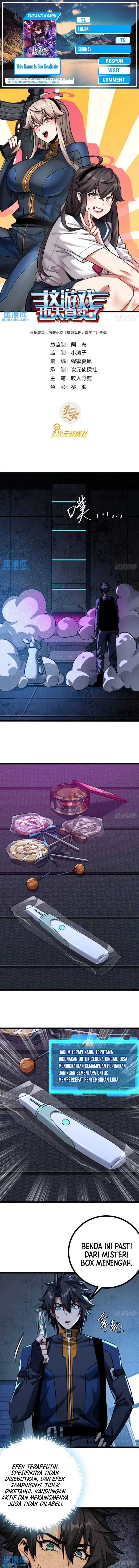 This Game Is Too Realistic Chapter 37 Bahasa Indonesia