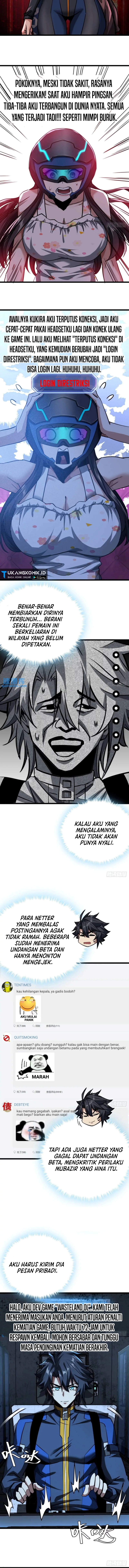 This Game Is Too Realistic Chapter 37 Bahasa Indonesia