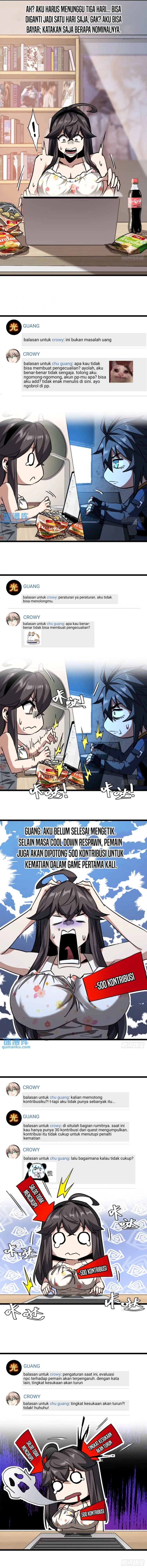 This Game Is Too Realistic Chapter 37 Bahasa Indonesia