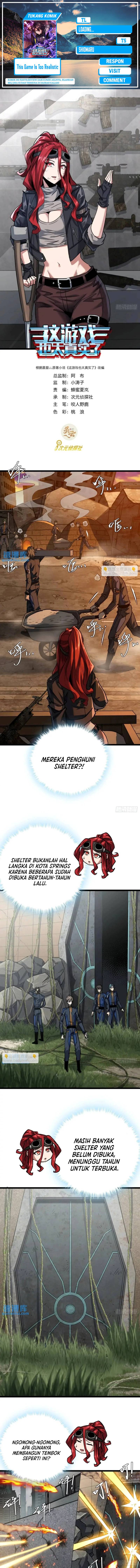 This Game Is Too Realistic Chapter 45 Bahasa Indonesia