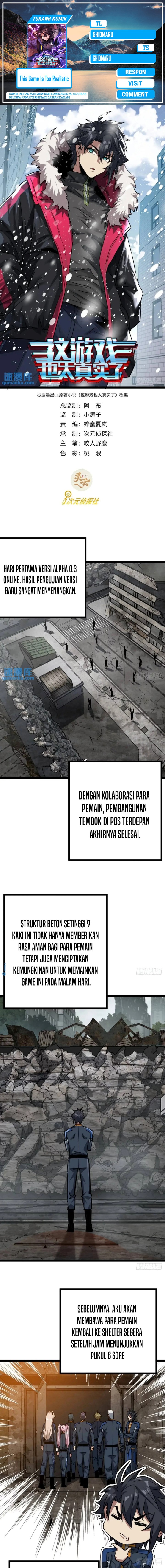 This Game Is Too Realistic Chapter 62 Bahasa Indonesia