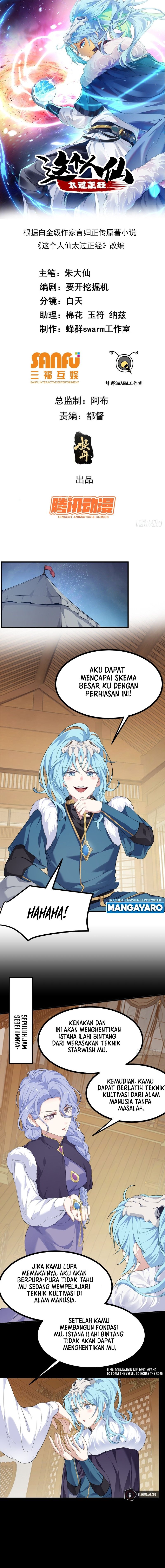 This Human Immortal Is Too Serious Chapter 11 Bahasa Indonesia