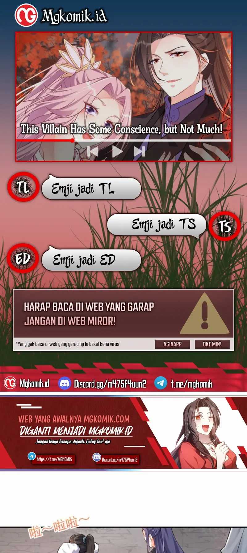 This Villain Has Some Conscience, but Not Much! Chapter 19 Bahasa Indonesia