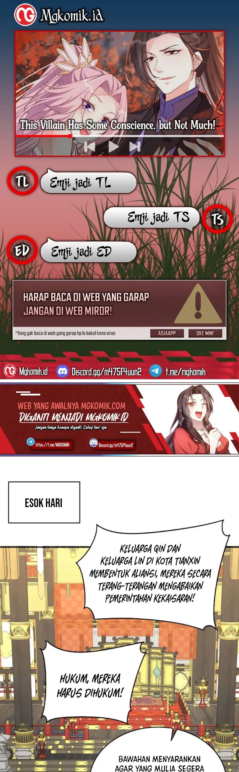 This Villain Has Some Conscience, but Not Much! Chapter 22 Bahasa Indonesia