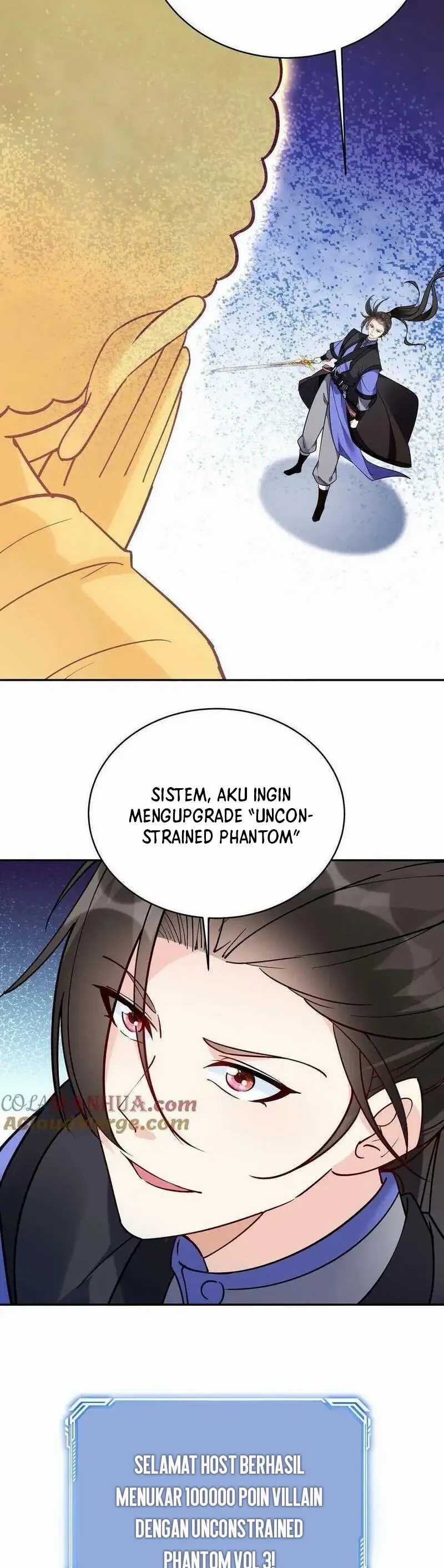 This Villain Has Some Conscience, but Not Much! Chapter 59 Bahasa Indonesia