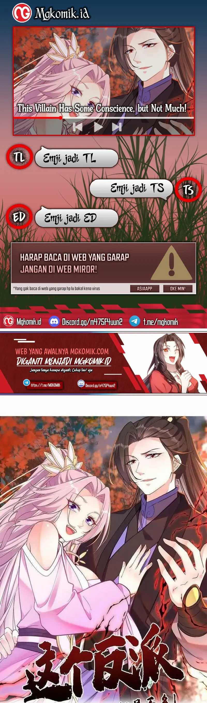 This Villain Has Some Conscience, but Not Much! Chapter 62 Bahasa Indonesia