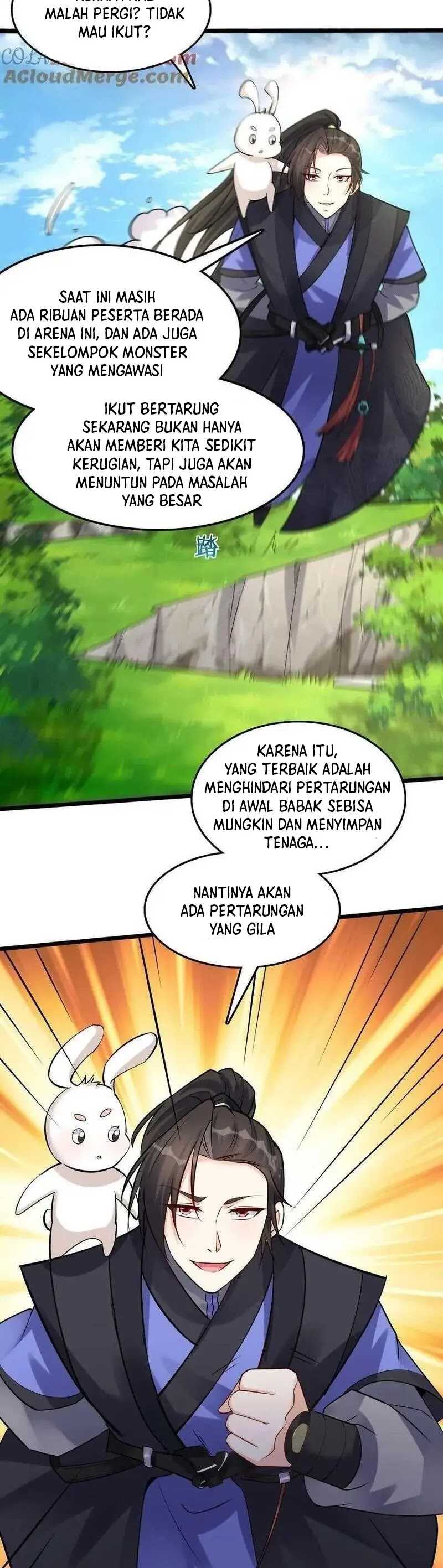 This Villain Has Some Conscience, but Not Much! Chapter 67 Bahasa Indonesia