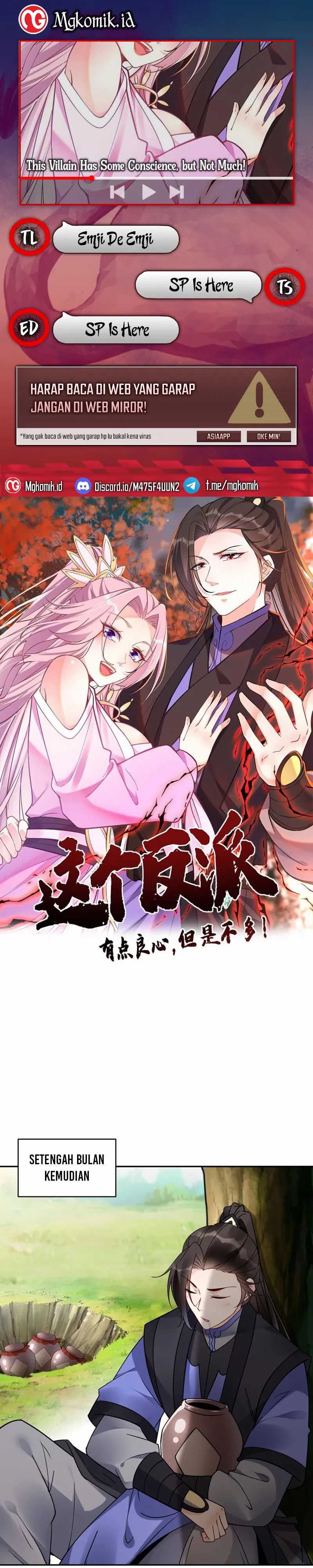 This Villain Has Some Conscience, but Not Much! Chapter 110 Bahasa Indonesia