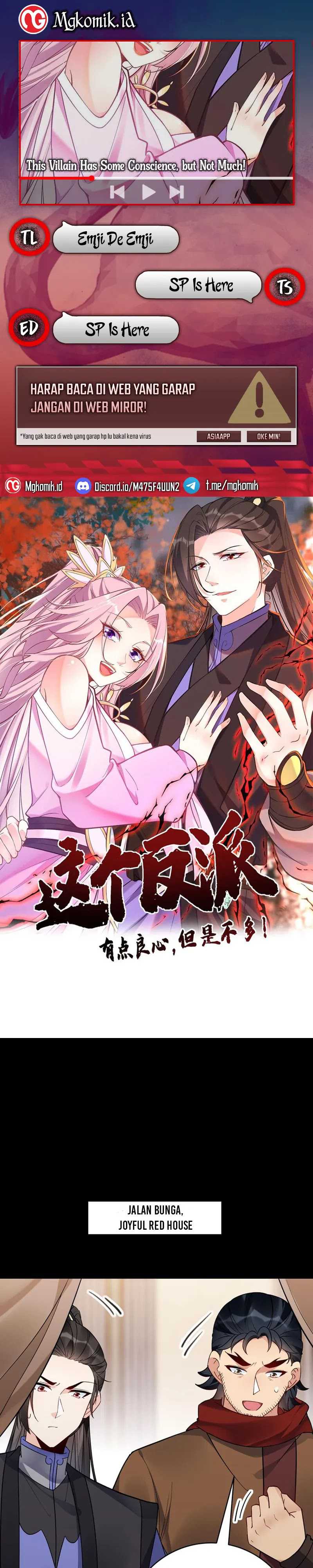 This Villain Has Some Conscience, but Not Much! Chapter 125 Bahasa Indonesia