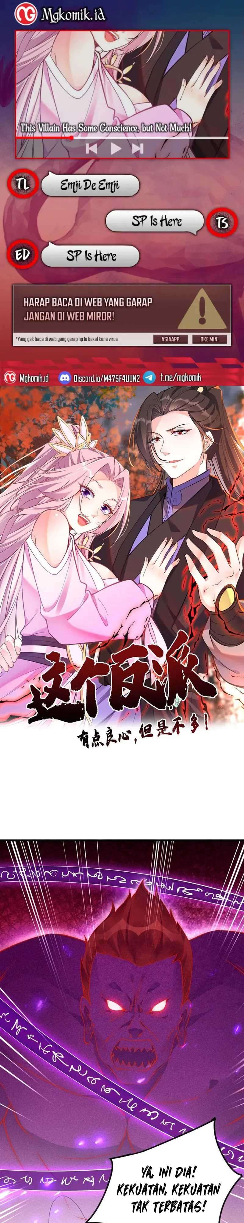 This Villain Has Some Conscience, but Not Much! Chapter 133 Bahasa Indonesia