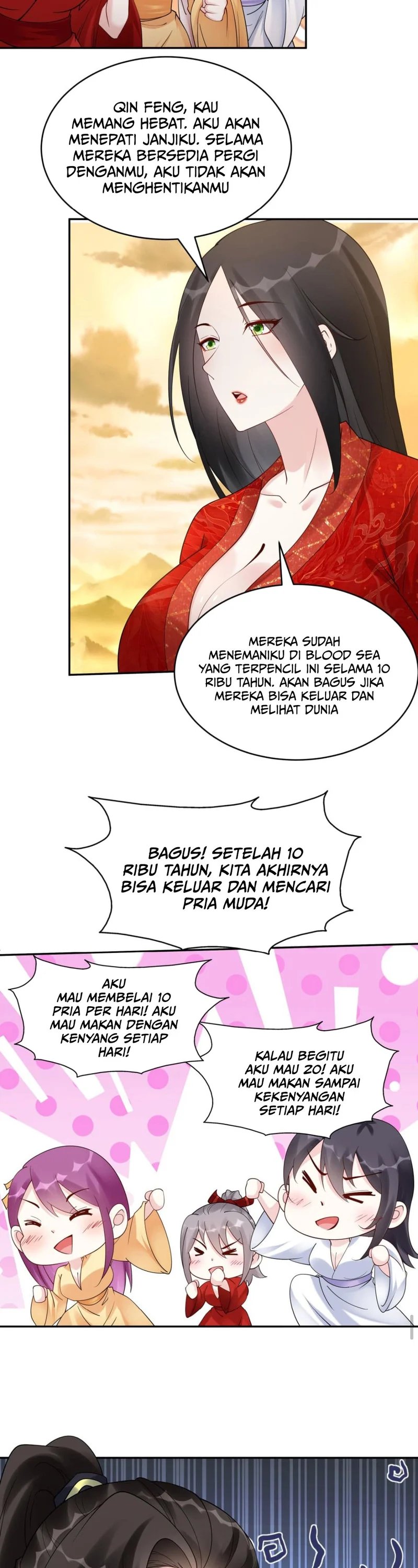 This Villain Has Some Conscience, but Not Much! Chapter 167 Bahasa Indonesia