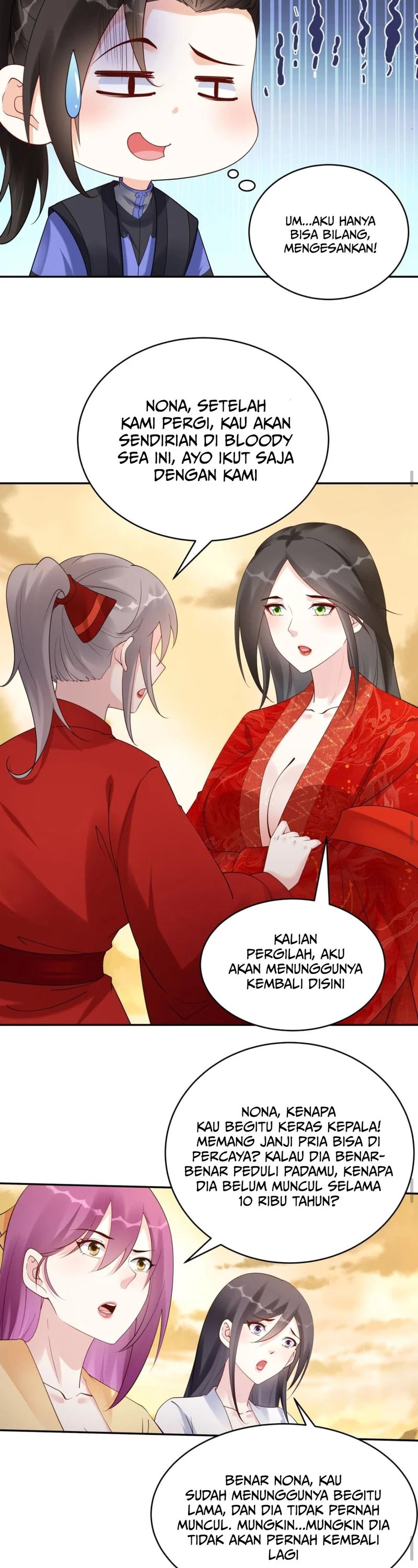 This Villain Has Some Conscience, but Not Much! Chapter 167 Bahasa Indonesia