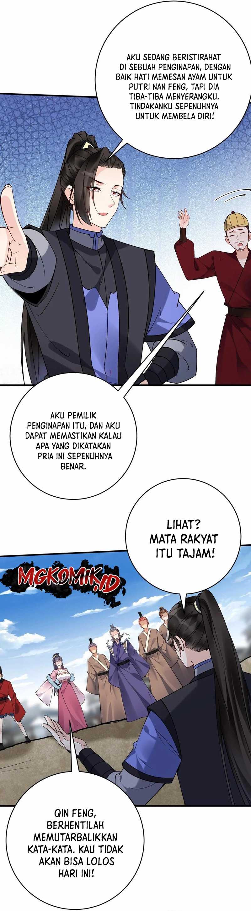 This Villain Has Some Conscience, but Not Much! Chapter 195 Bahasa Indonesia