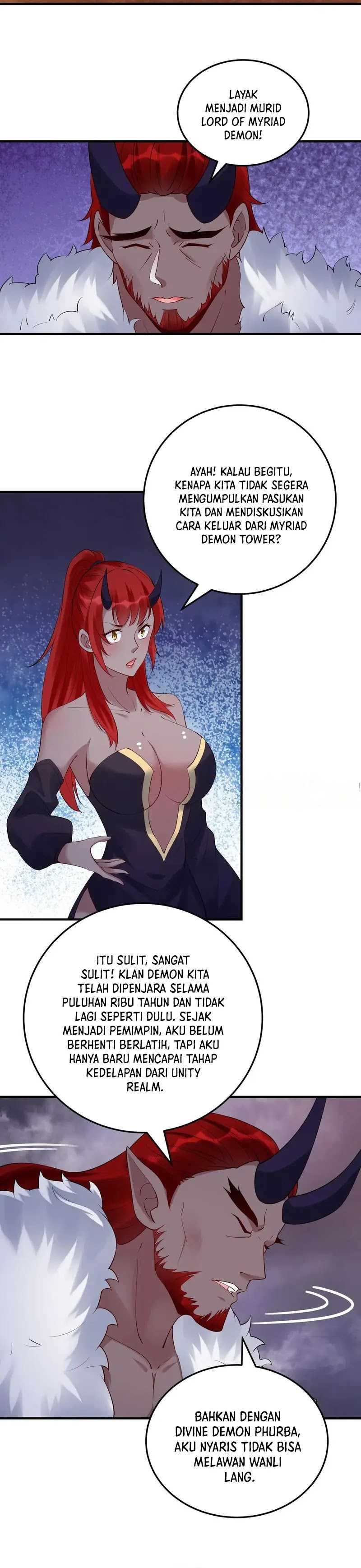 This Villain Has Some Conscience, but Not Much! Chapter 245 Bahasa Indonesia