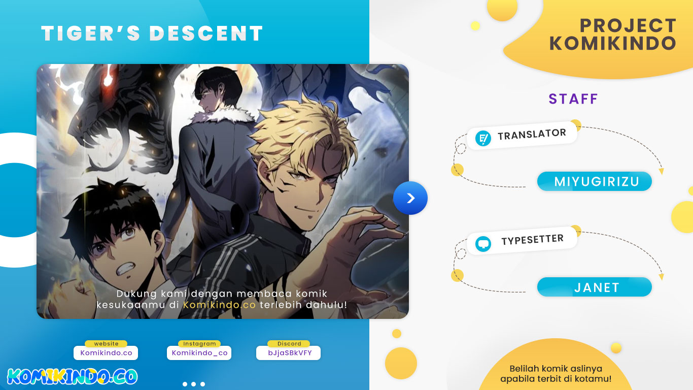 Tiger’s Descent Chapter 17 Bahasa Indonesia