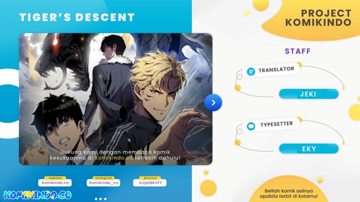 Tiger’s Descent Chapter 45 Bahasa Indonesia