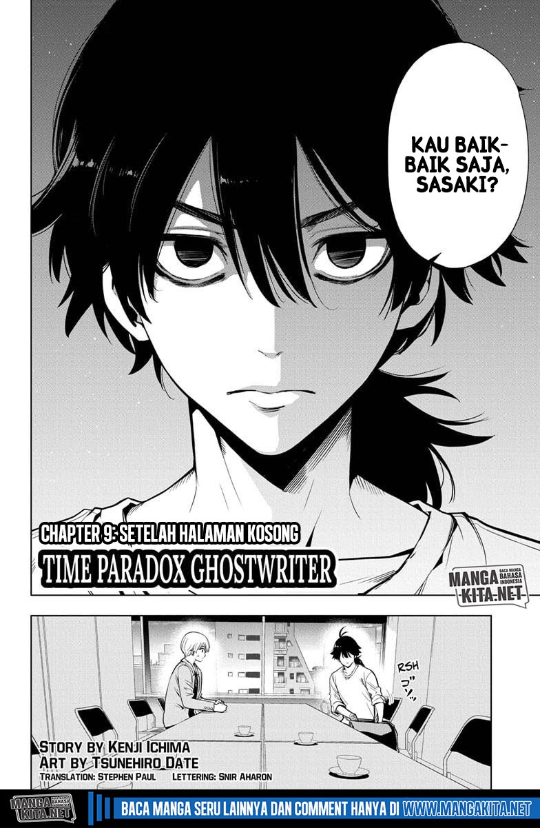 Time Paradox Ghostwriter Chapter 09 Bahasa Indonesia