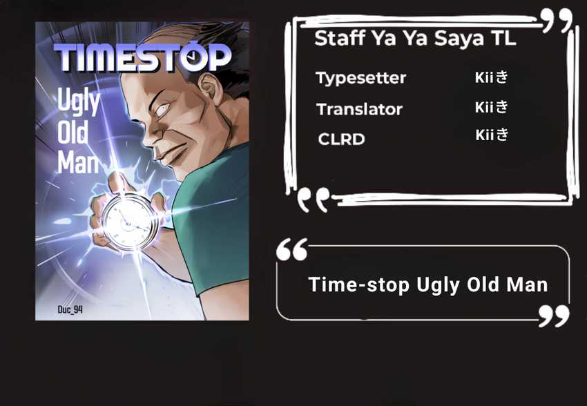 Time-stop Ugly Old Man chapter 11