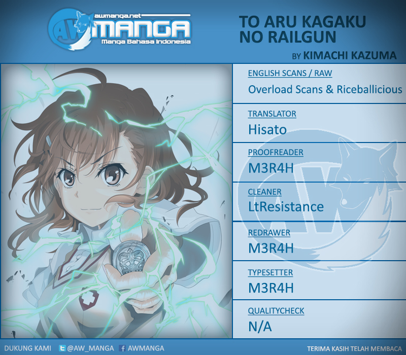 To Aru Kagaku no Railgun Chapter 43