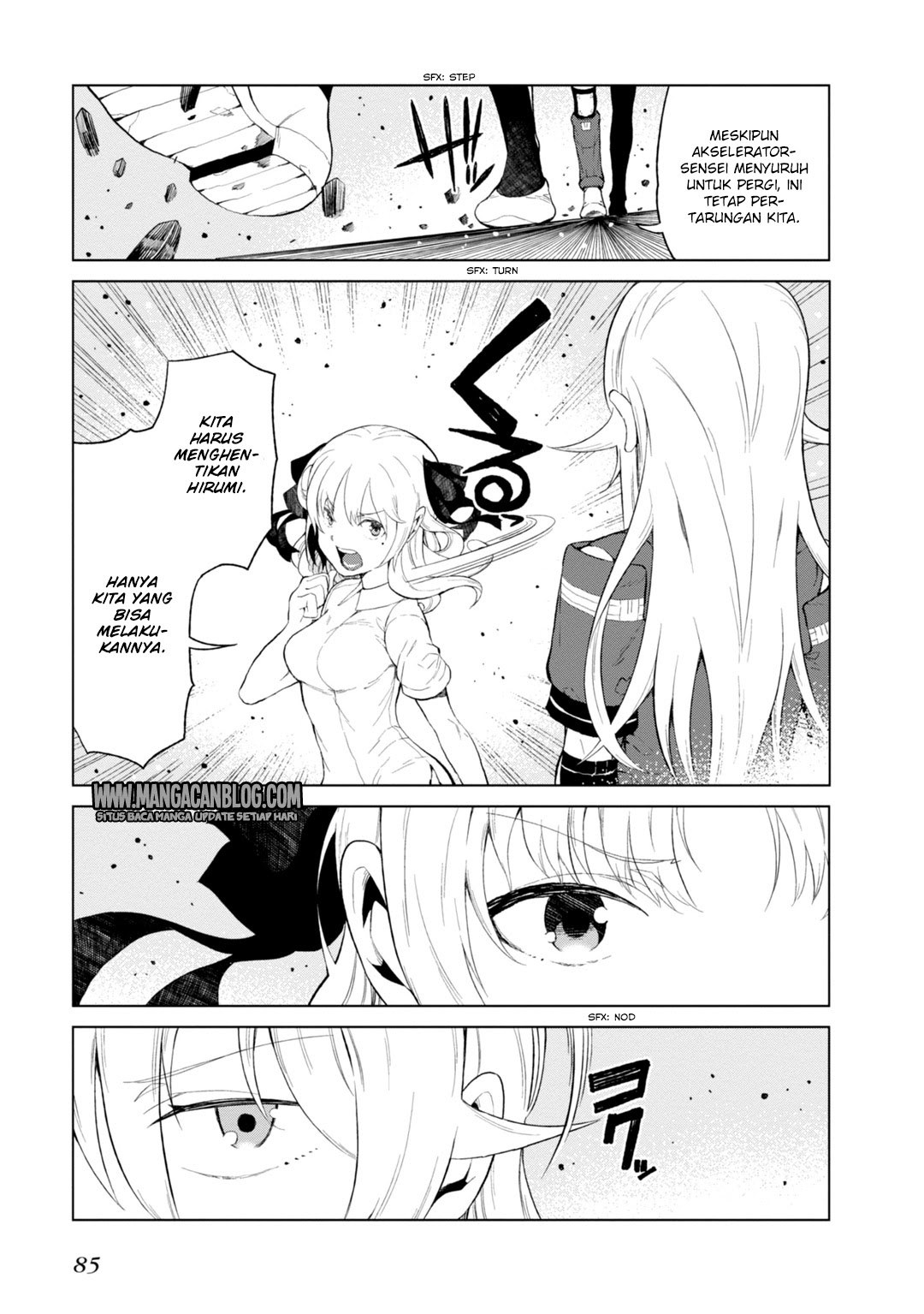 To Aru Kagaku no Accelerator Chapter 21