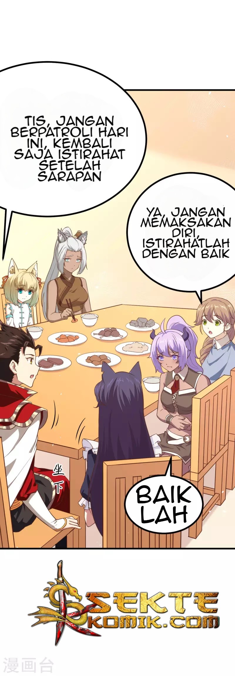 To Be The Castellan King Chapter 145 Bahasa Indonesia