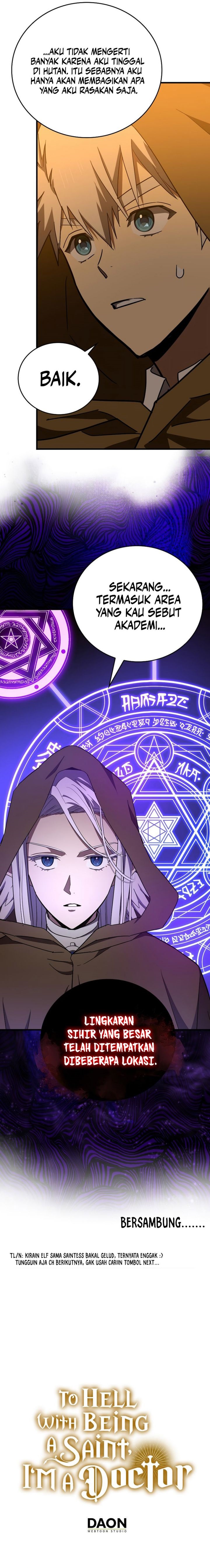To Hell With Being a Saint, I’m a Doctor Chapter 56 Bahasa Indonesia