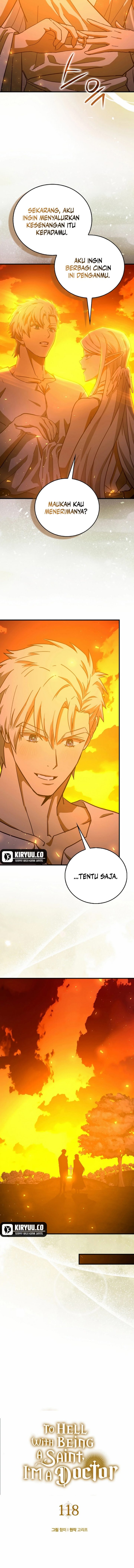 To Hell With Being a Saint, I’m a Doctor Chapter 118 Bahasa Indonesia