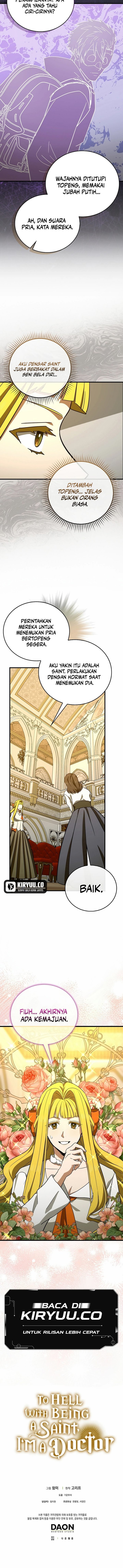 To Hell With Being a Saint, I’m a Doctor Chapter 118 Bahasa Indonesia
