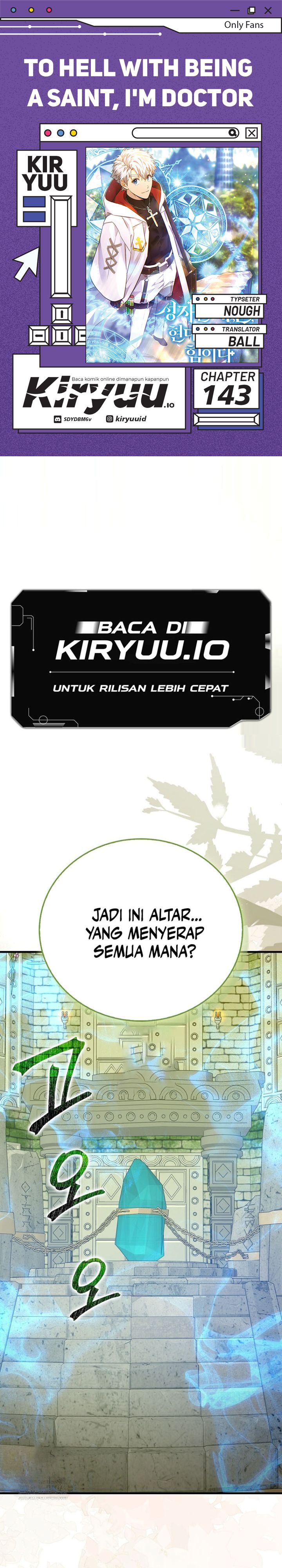 To Hell With Being a Saint, I’m a Doctor chapter 143