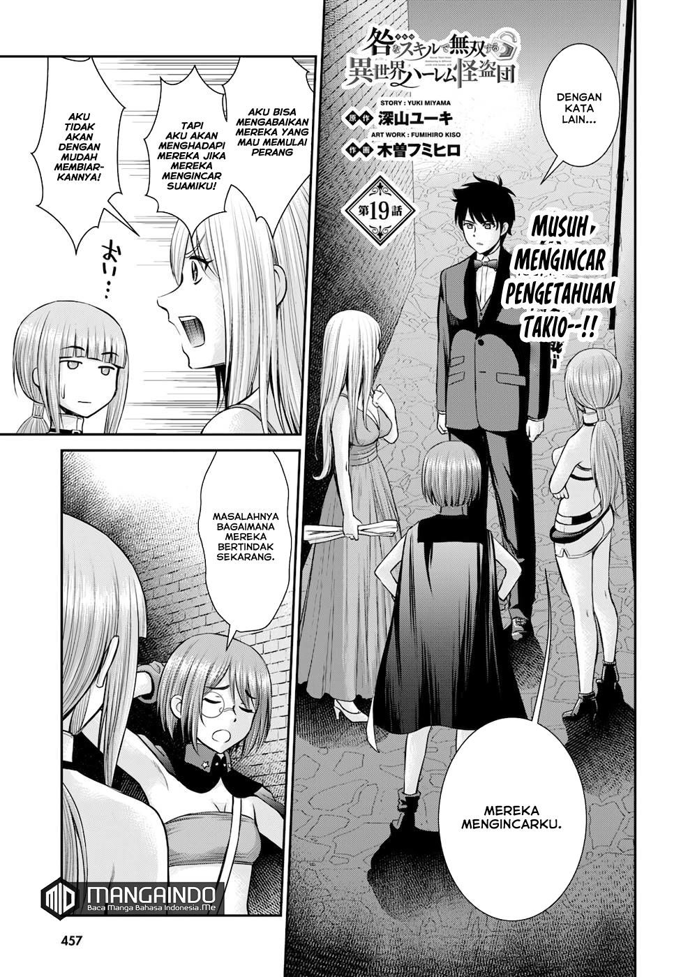Toga na Skill de Musou suru Isekai Harem Kaitoudan Chapter 19 Bahasa Indonesia
