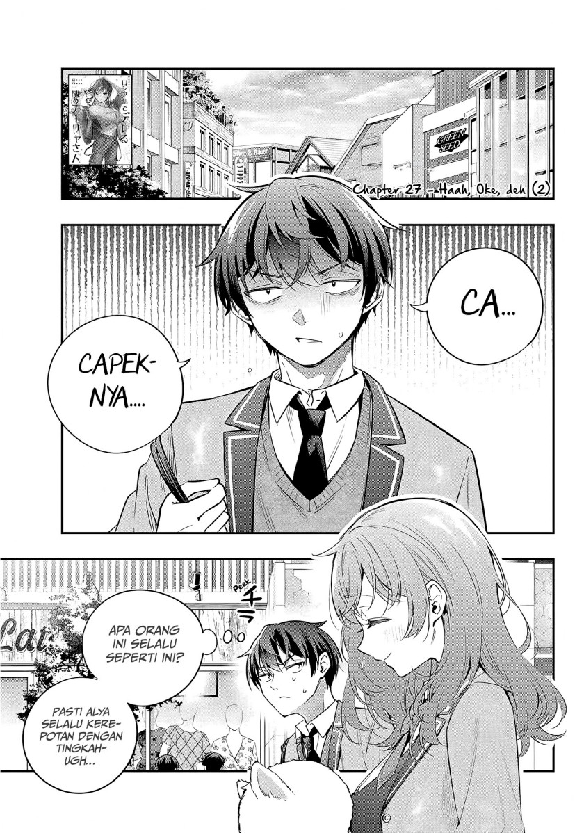 Tokidoki Bosotto Roshiago de Dereru Tonari no Alya-san Chapter 27 Bahasa Indonesia